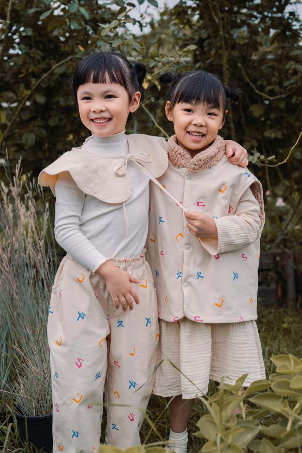 TALKOO 三重紗花瓣領巾－台灣製造 