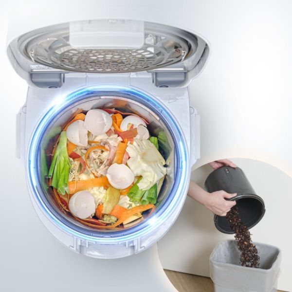 【石原家電】Panasonic MS-N53XD 日本原裝廚餘處理機｜6L大容量｜高溫旋風乾燥｜白金淨化｜免耗材 