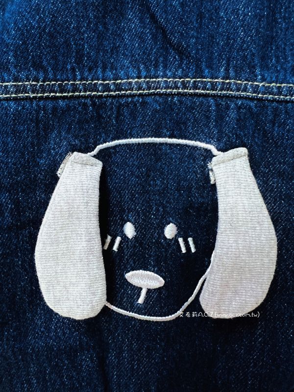 狗狗牛仔背心 艾希莉ACZ,童裝,acz,艾希莉