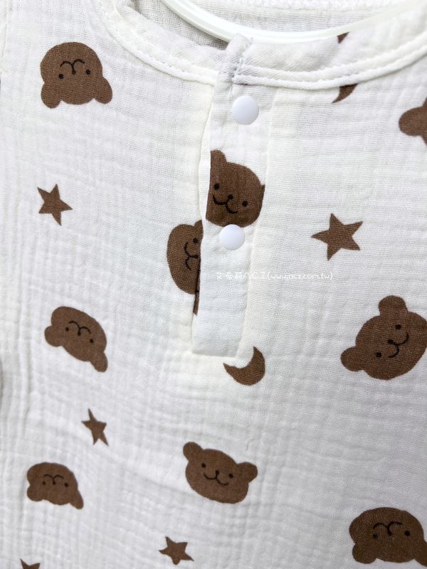 星月小熊薄款長袖包屁褲裝 艾希莉ACZ,童裝,acz,艾希莉