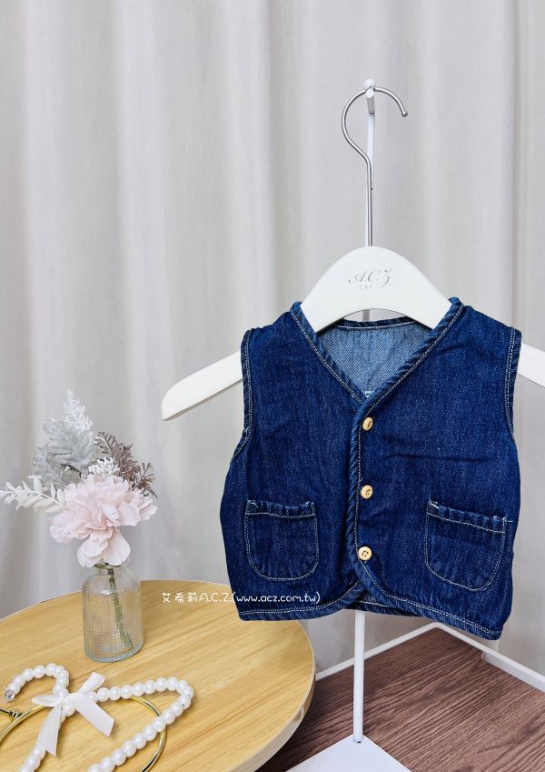 狗狗牛仔背心 艾希莉ACZ,童裝,acz,艾希莉