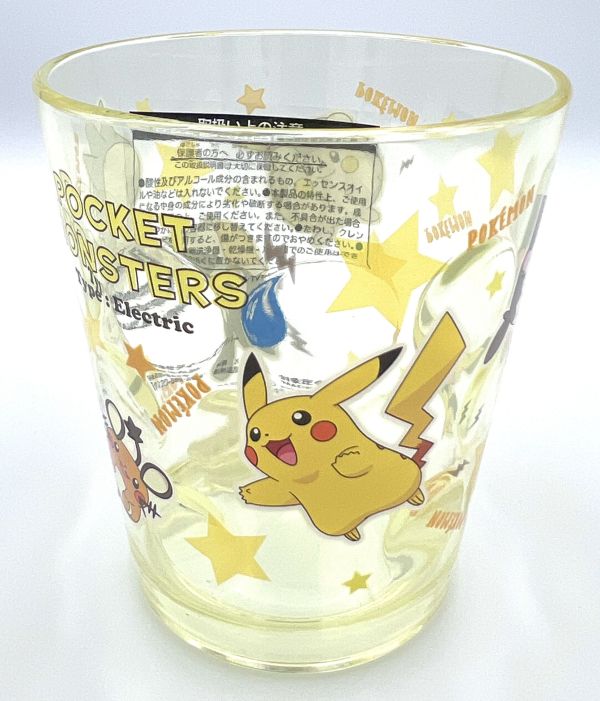 日本Pokémon寶可夢 透明壓克力水 