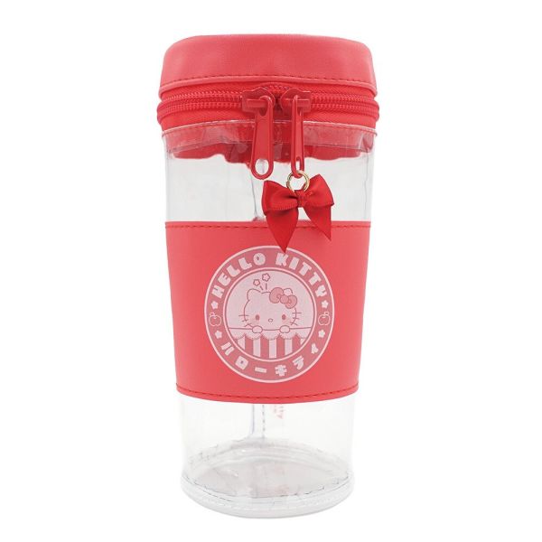 日本Sanrio三麗鷗 圓筒造型透明拉鏈收納袋 化妝袋 筆袋 SNARIO三麗鷗,SNOOPY史努比,DISNEY迪士尼,MOOMIN嚕嚕米,宮崎駿,Pokemon寶可夢,Chiikawa 吉伊卡哇,Doraemon 哆啦A夢,MIFFY米菲.日本連線,日本代購,韓國連線,韓國代購,日本一番賞,TAKARA TOMY,環球影城