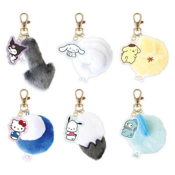 日本Sanrio三麗鷗 可愛絨毛造型尾巴吊飾 SNARIO三麗鷗,SNOOPY史努比,DISNEY迪士尼,MOOMIN嚕嚕米,宮崎駿,Pokemon寶可夢,Chiikawa 吉伊卡哇,Doraemon 哆啦A夢,MIFFY米菲.日本連線,日本代購,韓國連線,韓國代購,日本一番賞,TAKARA TOMY,環球影城