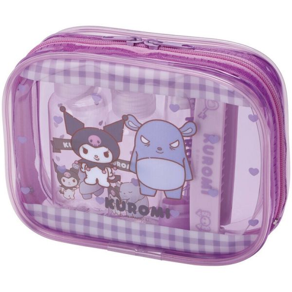 日本SKATER Sanrio三麗鷗 旅行用套組－酷洛米 SNARIO三麗鷗,SNOOPY史努比,DISNEY迪士尼,MOOMIN嚕嚕米,宮崎駿,Pokemon寶可夢,Chiikawa 吉伊卡哇,Doraemon 哆啦A夢,MIFFY米菲.日本連線,日本代購,韓國連線,韓國代購,日本一番賞,TAKARA TOMY,環球影城