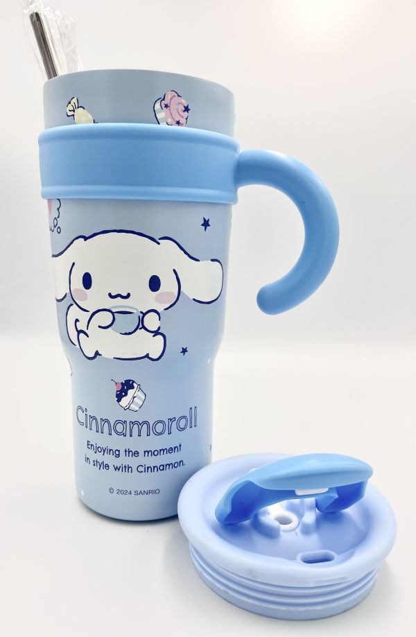 SANRIO三麗鷗 不銹鋼握把吸管杯 SNARIO三麗鷗,SNOOPY史努比,DISNEY迪士尼,MOOMIN嚕嚕米,宮崎駿,Pokemon寶可夢,Chiikawa 吉伊卡哇,Doraemon 哆啦A夢,MIFFY米菲.日本連線,日本代購,韓國連線,韓國代購,日本一番賞,TAKARA TOMY,環球影城