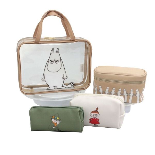 日本Moomin嚕嚕米 旅行收納包四件套組 SNARIO三麗鷗,SNOOPY史努比,DISNEY迪士尼,MOOMIN嚕嚕米,宮崎駿,Pokemon寶可夢,Chiikawa 吉伊卡哇,Doraemon 哆啦A夢,MIFFY米菲.日本連線,日本代購,韓國連線,韓國代購,日本一番賞,TAKARA TOMY,環球影城