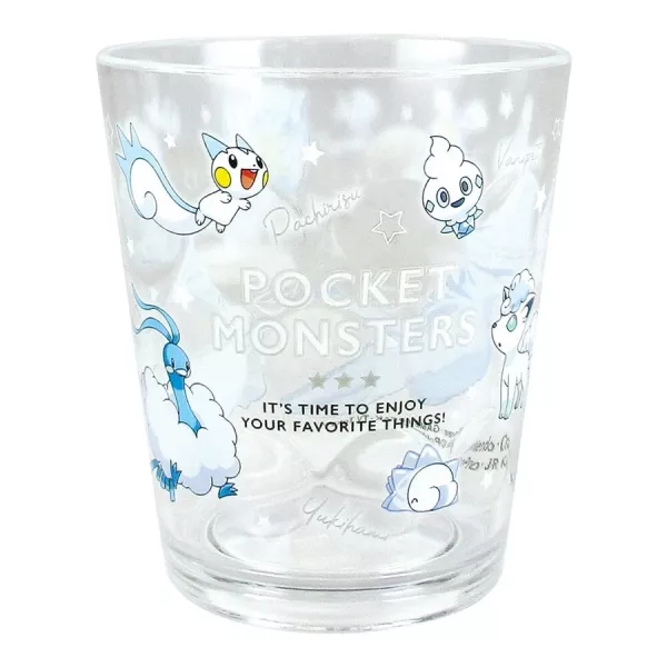 日本Pokémon寶可夢 透明壓克力水 