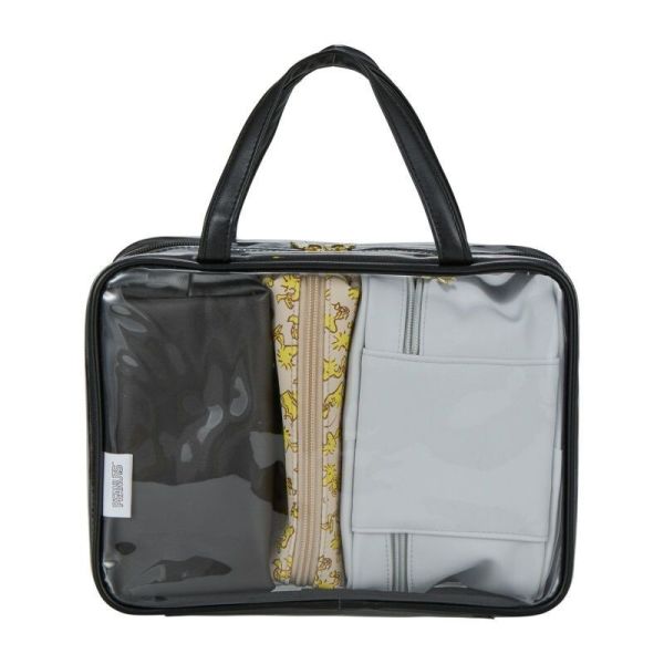 日本Snoopy史努比 旅行收納包四件套組 SNARIO三麗鷗,SNOOPY史努比,DISNEY迪士尼,MOOMIN嚕嚕米,宮崎駿,Pokemon寶可夢,Chiikawa 吉伊卡哇,Doraemon 哆啦A夢,MIFFY米菲.日本連線,日本代購,韓國連線,韓國代購,日本一番賞,TAKARA TOMY,環球影城