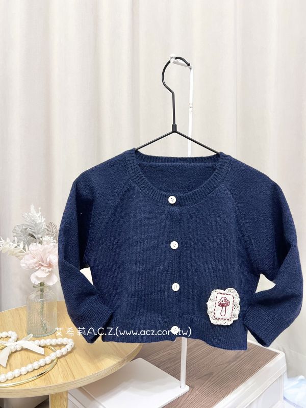 百搭針織小外套 艾希莉ACZ,童裝,acz,艾希莉