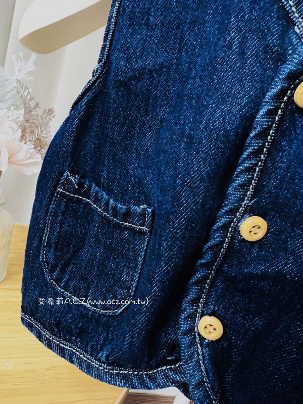 狗狗牛仔背心 艾希莉ACZ,童裝,acz,艾希莉