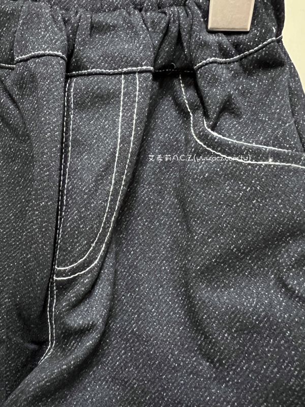 直筒九分牛仔寬褲 艾希莉ACZ,童裝,acz,艾希莉