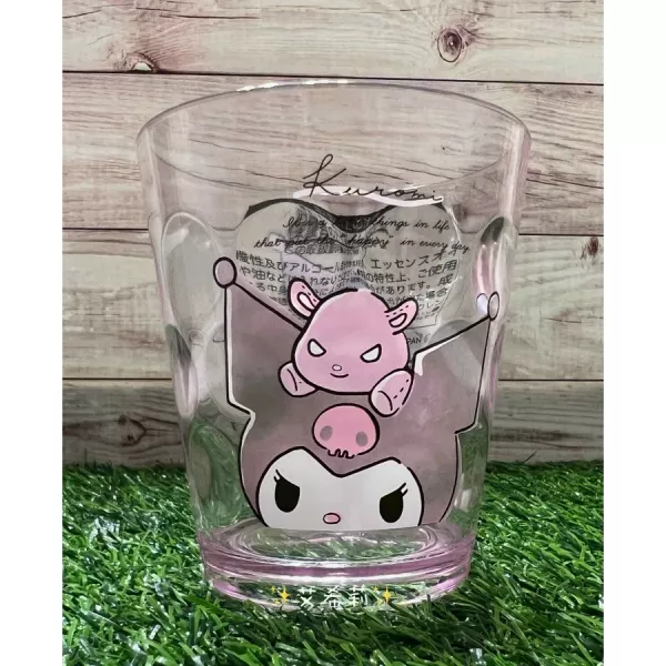 日本三麗鷗SANRIO透明壓克力水杯 