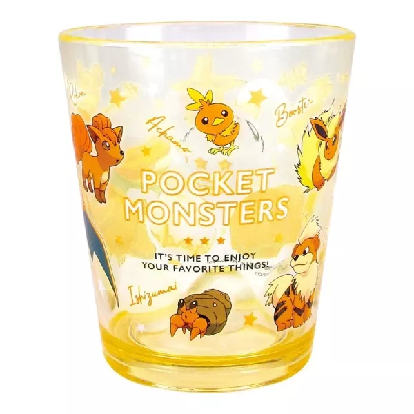 日本Pokémon寶可夢 透明壓克力水 