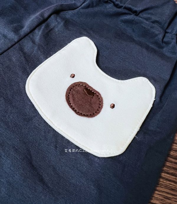 熊熊口袋寶寶哈倫褲 艾希莉ACZ,童裝,acz,艾希莉