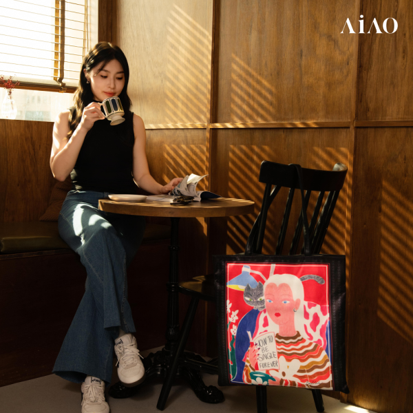 Beryl x AiAO 聯名包 Beryl,AiAO,聯名包,插畫收藏包,HOW TO BE SINGLE FOREVER,文青包,獨立女性,藝術聯名,台灣製,限量包款