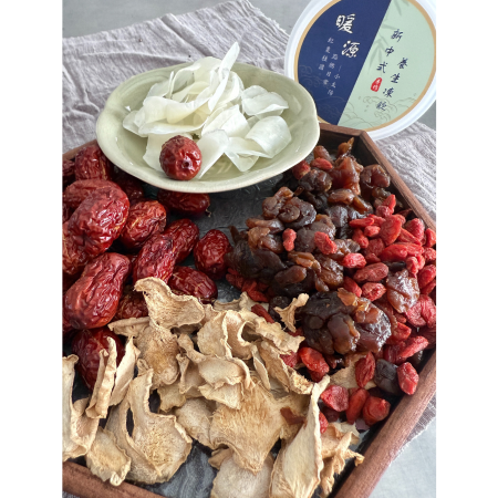 柚凍鱗【暖源】紅棗與桂圓的最佳組合，點燃日常所需小太陽 魚鱗膠原蛋白／老薑／桂圓／紅棗／枸杞／溫陽補氣／暖身養血／手腳冰冷／經期調理／日常保養