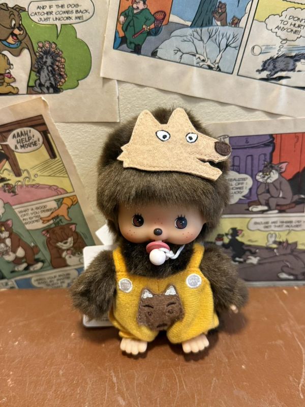 [日本限定] 小羊 / 小紅帽 / 大野狼 / BB款 Monchhichi 玩偶 
