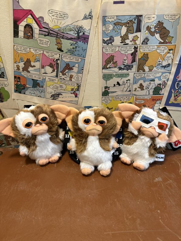 日本限定 GREMLINS小魔怪吊飾 3D眼鏡 / 飛鏢 / 原版 