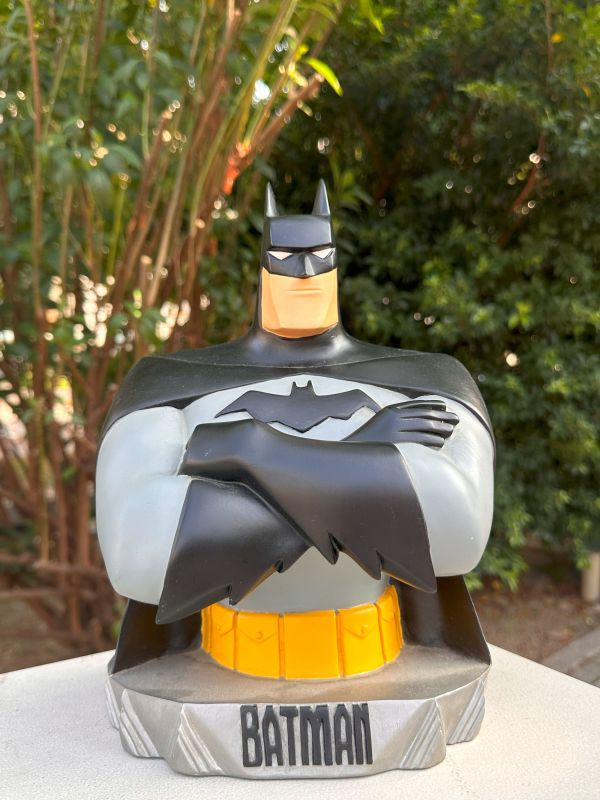 1999年 Warner Bros Batman Bust 蝙蝠俠半身像 