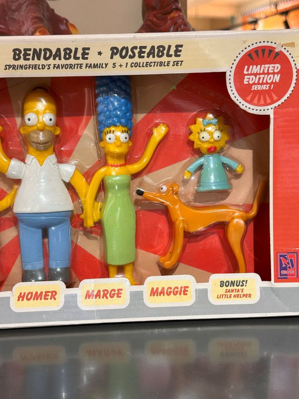 2002年 The Simpsons 辛普森家庭 鐵絲人場景組 