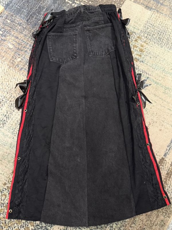 Remake 美式蕾絲拼接裙 