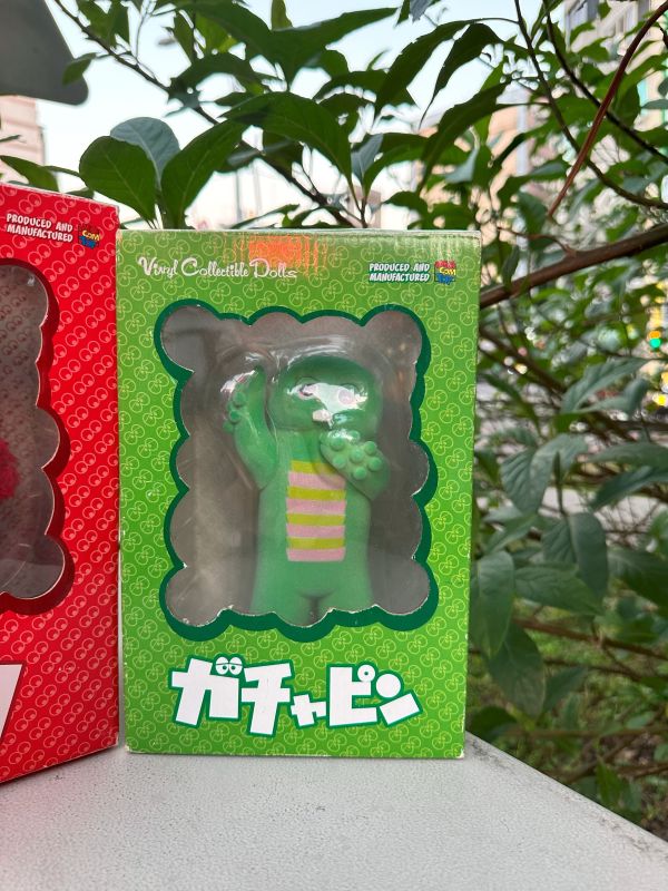 MEDICOM VCD ガチャピン & ムック VINYL 富士電視台 