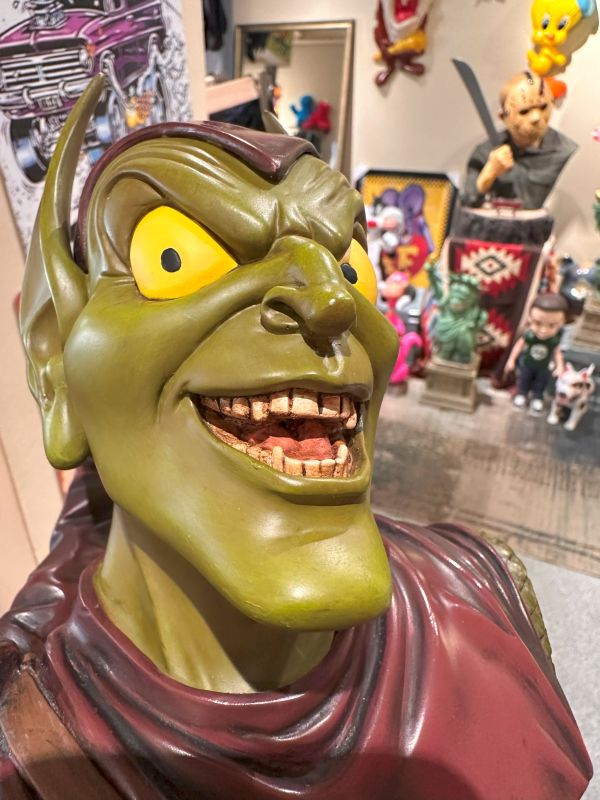1997年 Legends In 3 Dimensions Green Goblin Bust Cold  綠惡魔半身像 