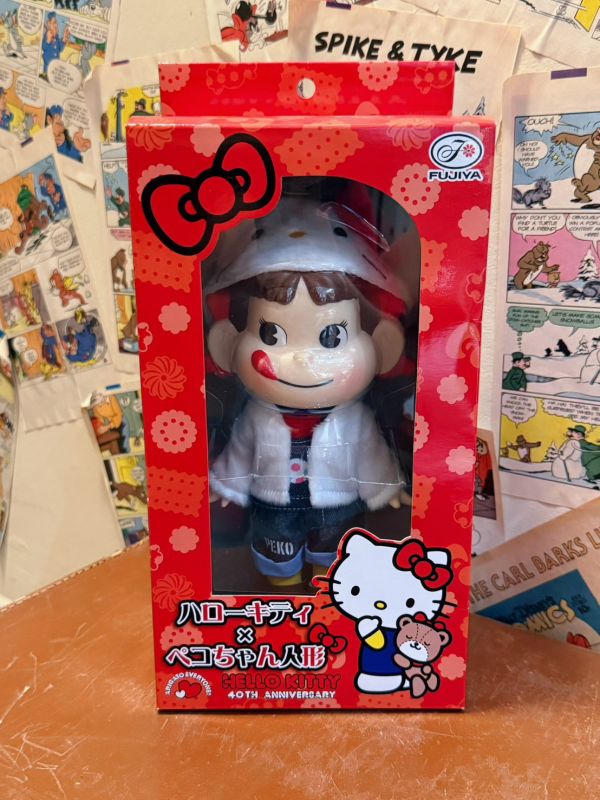 FUJIYA  Peko-chan 不二家牛奶妹Hello kitty聯名款 