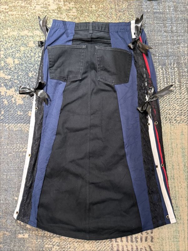 Remake 美式蕾絲拼接裙 