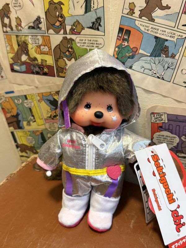 [日本限定] 裝著太空裝 偶像明星 Monchhichi 玩偶 