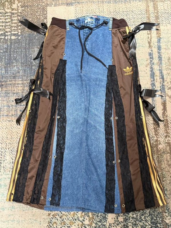 Remake 美式蕾絲拼接裙 