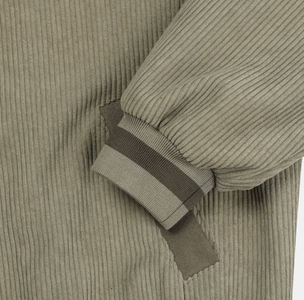 韓版麂皮拼燈芯絨外套 三色 