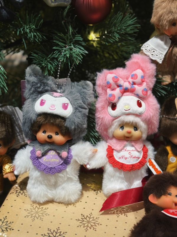 My Melody 50週年 x Kuromi 20週年 x Monchhichi蒙奇奇 