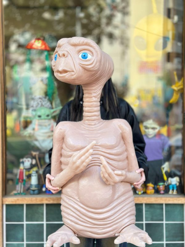 1983年 孩之寶 E.T.外星人 1:1 真人大小 無損 無傷 