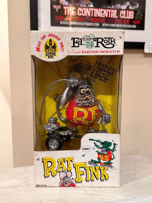 1999年 RAT FINK 芬克鼠MOONEYES可動滑板 