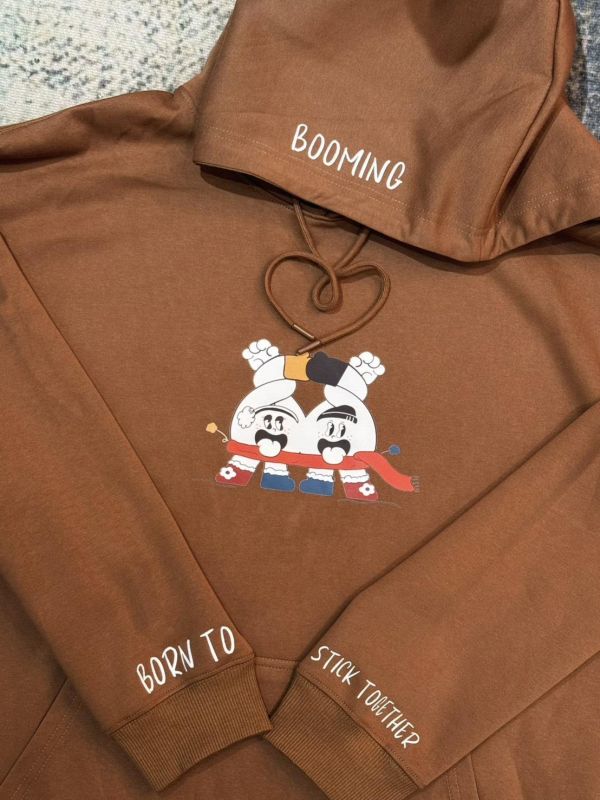 Booming | Born together 帽T 