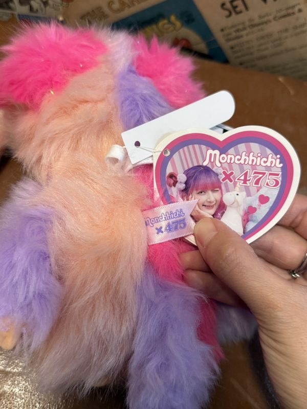 Shinako-chan 475 x Monchhichi 聯名 棉花糖款 