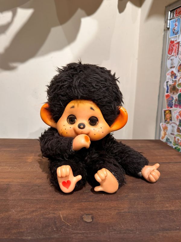 モンチッチ 睡眼大助君 大介 真心的人偶 紅心標誌 