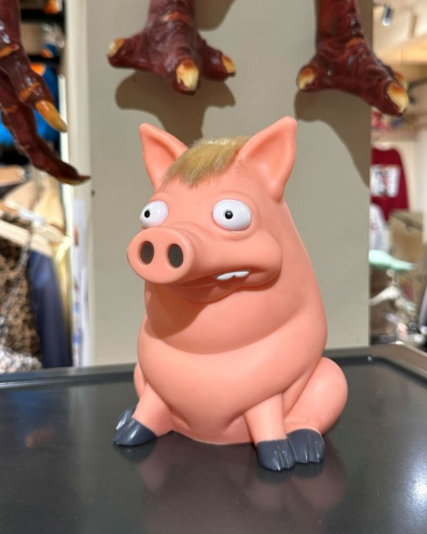 2007年 The Simpson 辛普森家 蜘蛛豬 存錢筒 