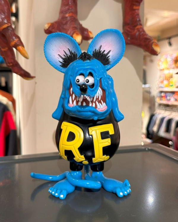 2012年 Rat fink 經典站姿軟膠系列  經典天空藍 