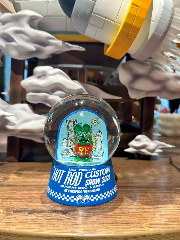 橫濱 hot rod custom show 展場限定 Rat fink 芬克鼠 水晶球 