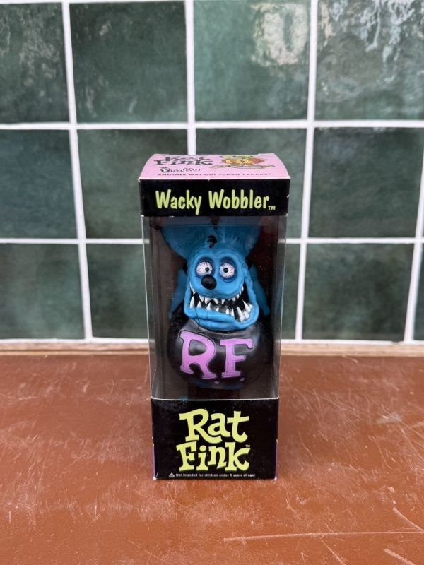 Rat Fink Funko RAT FINK老鼠芬克系列搖頭公仔 