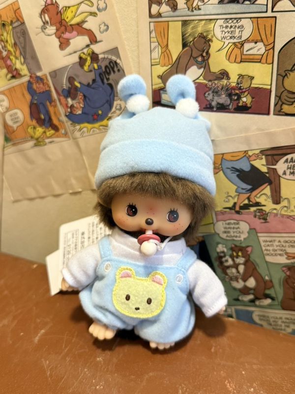 [日本限定] 小羊 / 小紅帽 / 大野狼 / BB款 Monchhichi 玩偶 