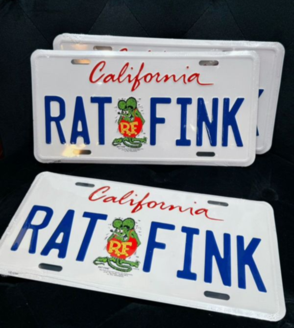 Rat Fink 老鼠芬克 造型車牌 
