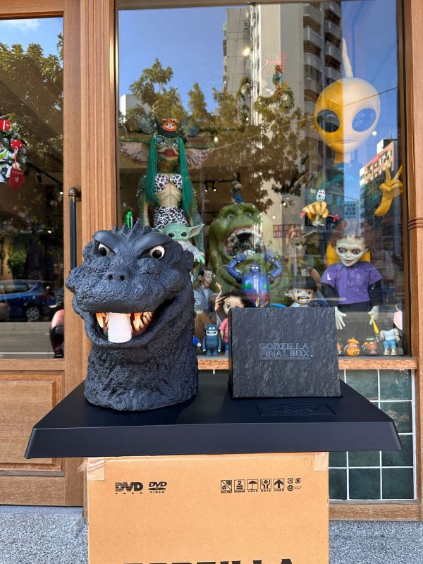 1954年 初代哥吉拉 Final Box GODZILLA 50週年紀念 DVD 頭雕 