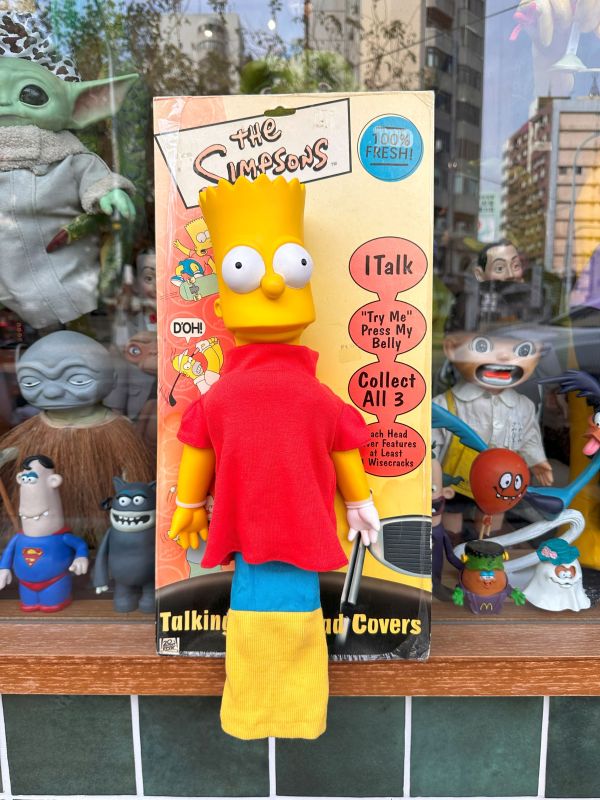 2000年 Bart Simpsons 壩子 高爾夫球頭套 