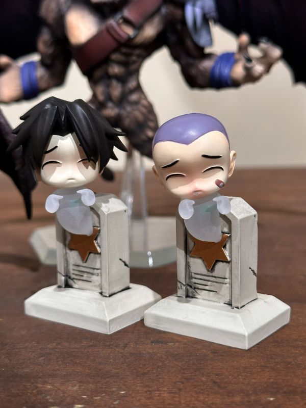 Blue Snail Studio 楓之谷 地獄巴洛古 樹酯雕像 兩隻死亡角色 