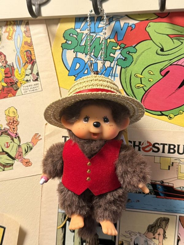 [日本限定]  海賊王  Monchhichi Chimutan 玩偶 吊飾 