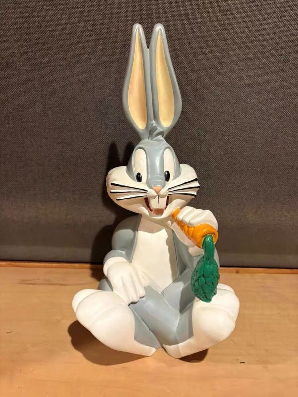 1998年 Vintage Bugs Bunny 兔八哥 樹酯雕像 